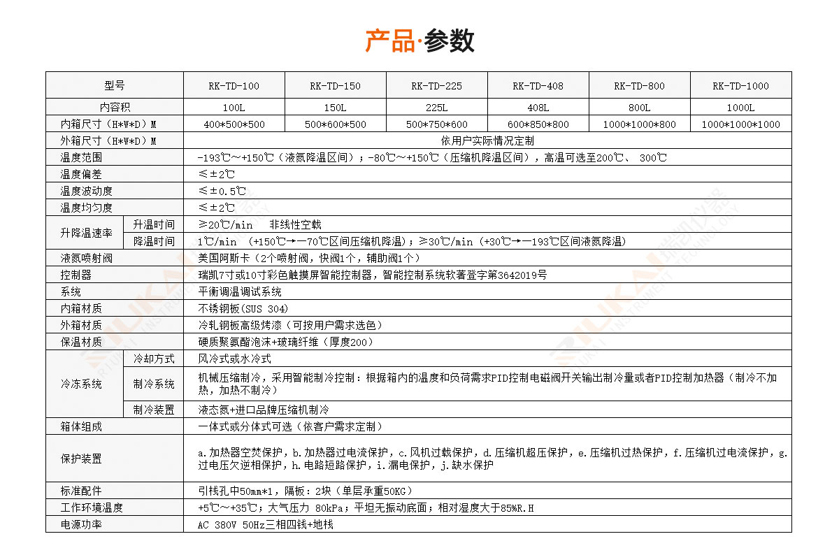 液態氮高低溫試驗箱-瑞凱儀器